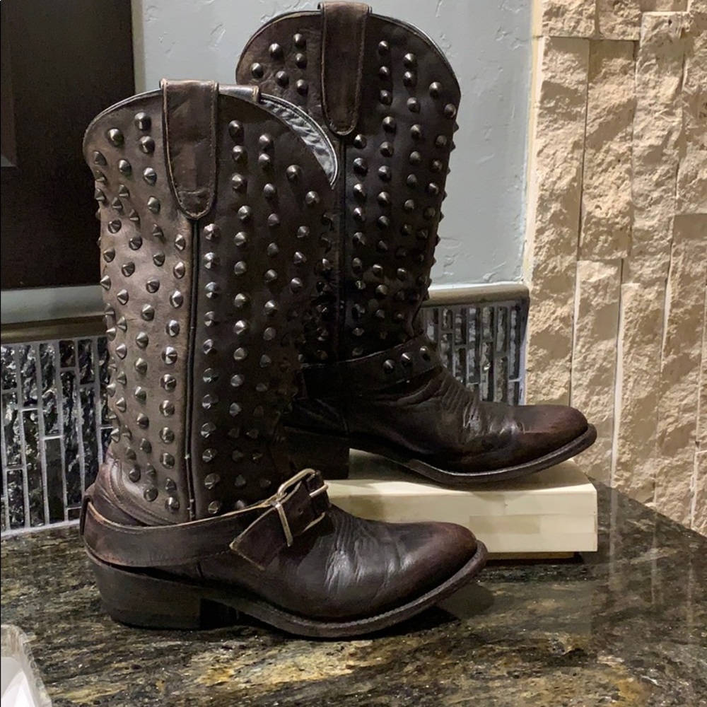 ASH cowboy 🤠 studded boots size 37 1/2